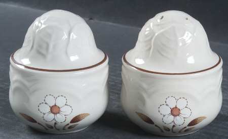 Mayblossom Brown Salt & Pepper Set