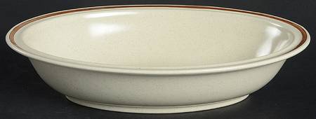 Summertime 10" Oval Vegetable Bowl
