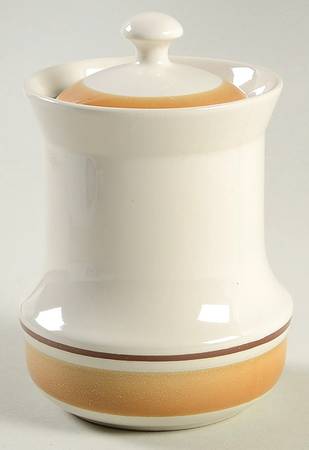 Water Colors Horizon Sugar Bowl & Lid