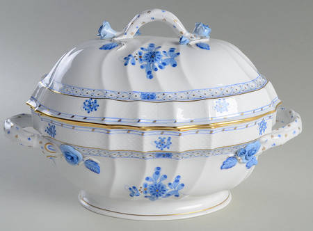 Blue Garden (Wb) Oval Tureen & Lid