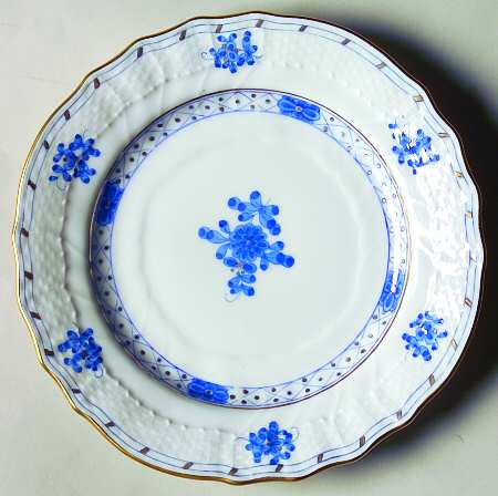 Blue Garden (Wb) Bread & Butter Plate