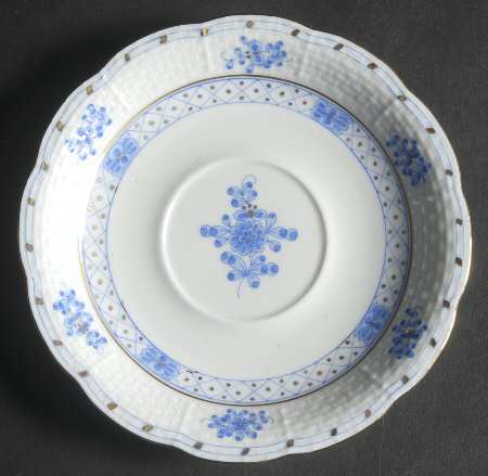 Blue Garden (Wb) Saucer
