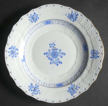 Blue Garden (Wb) Salad Plate
