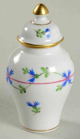 Blue Garland (PBG) Small Covered Vase