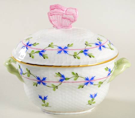 Blue Garland (PBG) Small Candy Box by Herend
