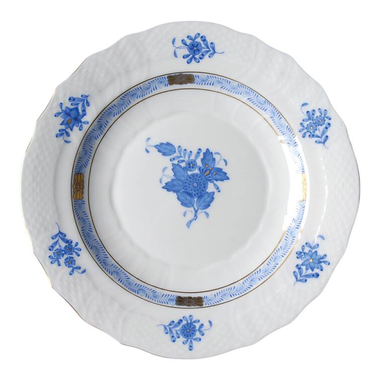 Chinese Bouquet Blue (AB) Salad Plate