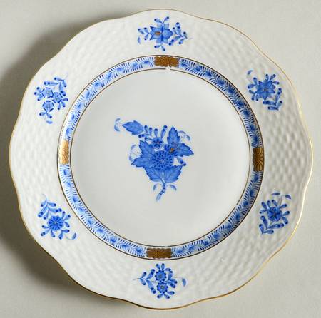 Chinese Bouquet Blue (AB) Salad Plate
