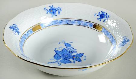 Chinese Bouquet Blue (AB) Oatmeal Bowl