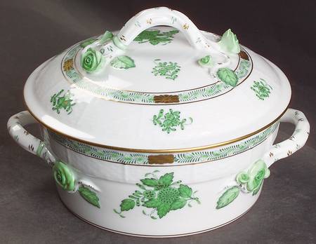 Chinese Bouquet Green (AV) Round Covered Vegetable