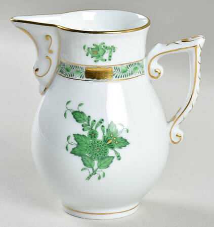 Chinese Bouquet Green (AV) Creamer