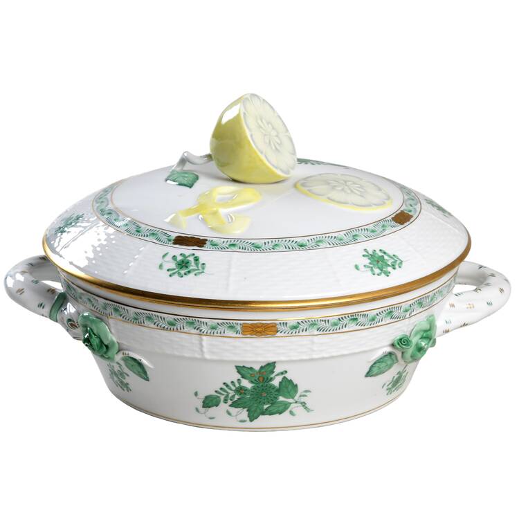 Chinese Bouquet Green (AV) Round Covered Vegetable