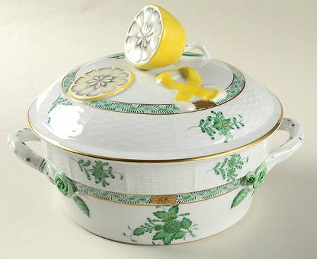 Chinese Bouquet Green (AV) Small Round Covered Vegetable