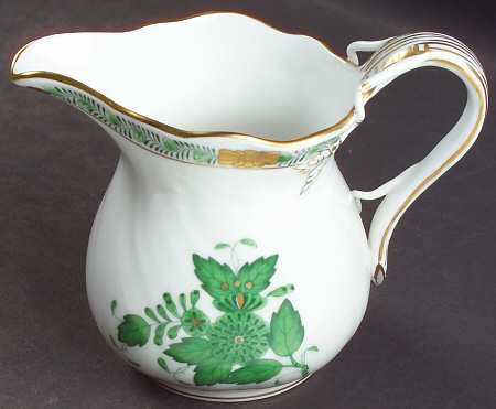 Chinese Bouquet Green (AV) Creamer