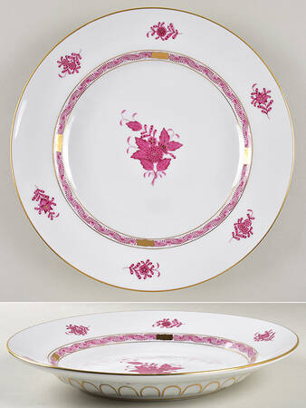 Chinese Bouquet Raspberry (AP) Underplate for Tureen