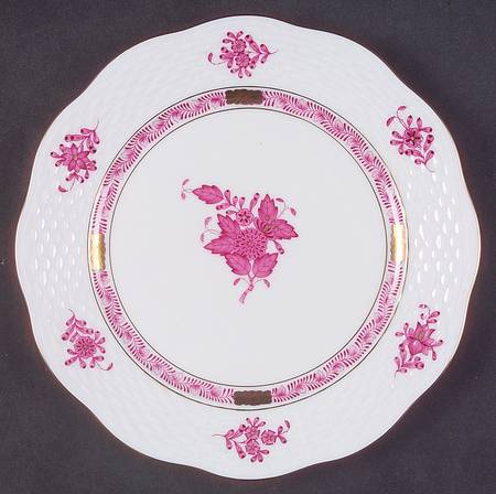 Chinese Bouquet Raspberry (AP) Salad Plate