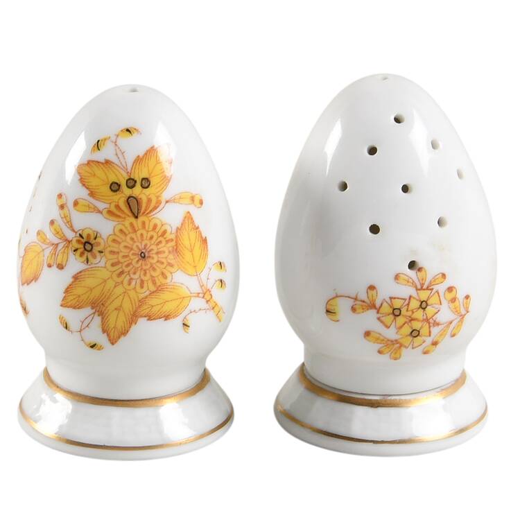 Chinese Bouquet Yellow (AJ) Salt & Pepper Set