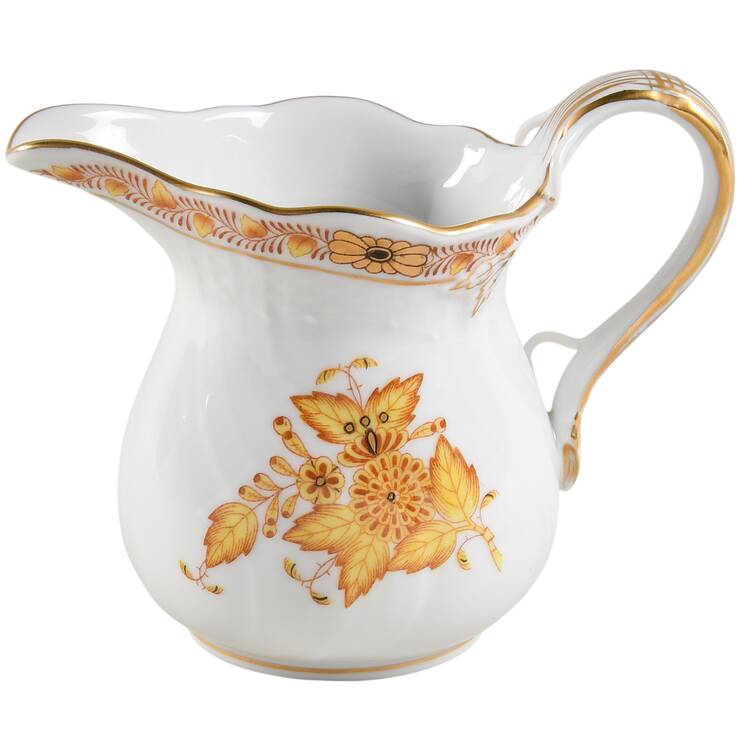 Chinese Bouquet Yellow (AJ) Creamer