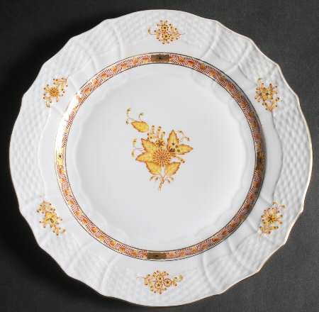 Chinese Bouquet Yellow (AJ) Service Plate (Charger)
