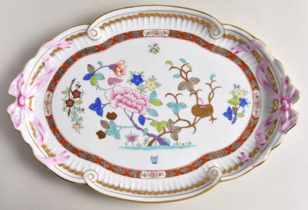 Chinois (Sh) 15" Oval Tray