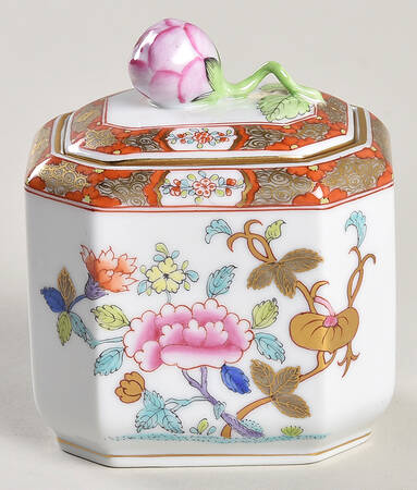 Chinois (Sh) Mini Sugar Bowl & Lid