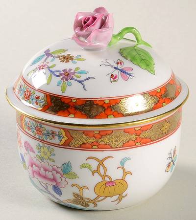 Chinois (Sh) Sugar Bowl & Lid