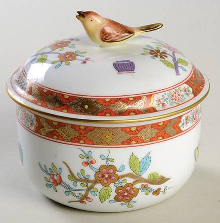 Chinois (Sh) Sugar Bowl & Lid