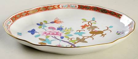 Chinois (Sh) 9" Oval Vegetable Bowl