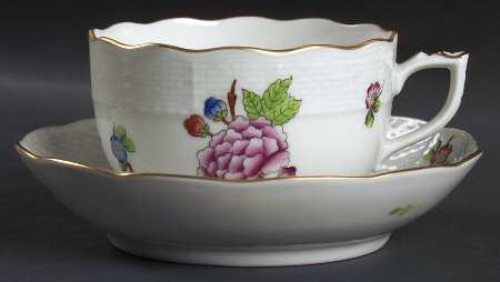 Eton Flat Cup & Saucer Set