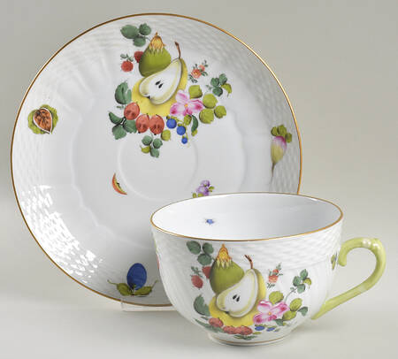 Fruits & Flowers (BFR) Soup Cup & Saucer Set