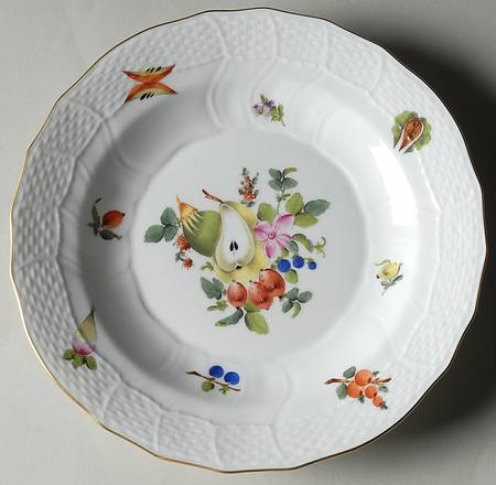 Fruits & Flowers (BFR) Dessert/Pie Plate