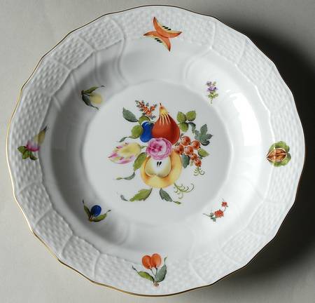 Fruits & Flowers (BFR) Dessert/Pie Plate