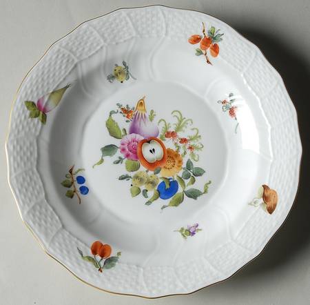 Fruits & Flowers (BFR) Dessert/Pie Plate
