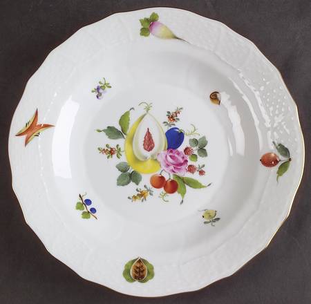 Fruits & Flowers (BFR) Dessert/Pie Plate