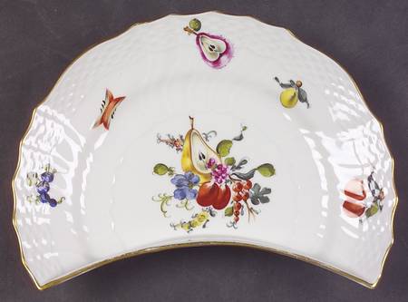 Fruits & Flowers (BFR) Crescent Salad Plate