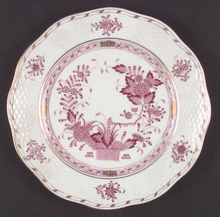 Indian Basket Raspberry (P) Salad Plate