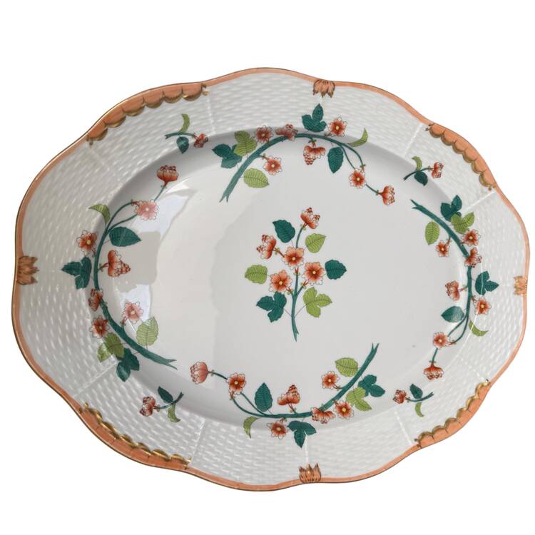 Livia (WBOS) 16" Oval Serving Platter