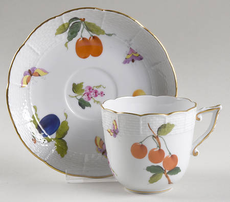 Market Garden (FR) Chocolate Cup & Saucer Set