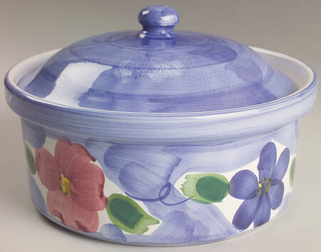 Indigo 2.25 Qt Round Covered Casserole