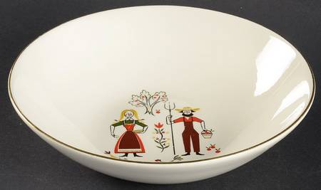 American Provincial 8" Round Vegetable Bowl