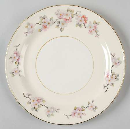 Apple Blossom Luncheon Plate