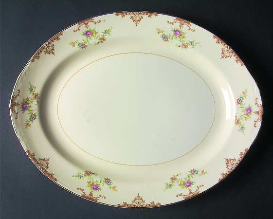 Aristocrat 15" Oval Serving Platter