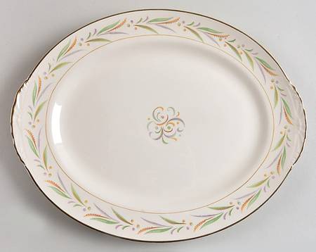 Autumn 13" Oval Serving Platter