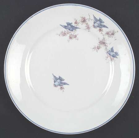 Bluebird (Blue Trim) by Homer Laughlin 