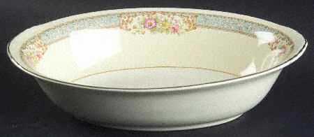 Blue Dawn 9" Oval Vegetable Bowl