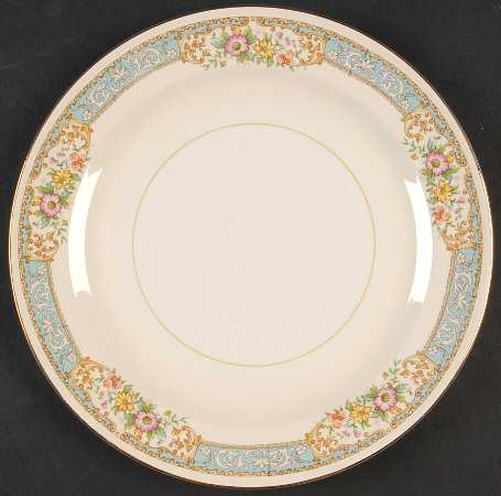 Blue Dawn Salad Plate