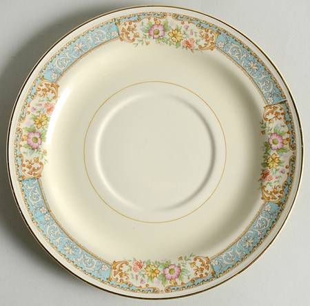 Blue Dawn Saucer for Cream Soup Bowl