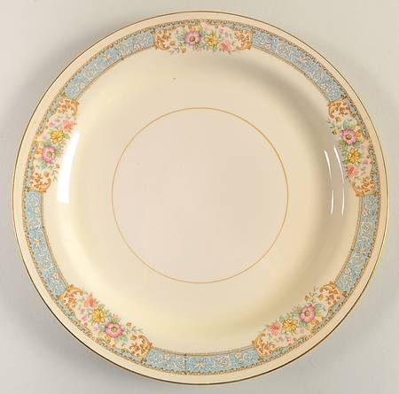 Blue Dawn Luncheon Plate
