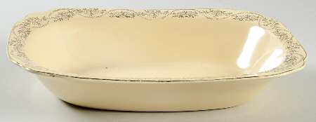 C43 9" Oval Vegetable Bowl by Homer Laughlin 