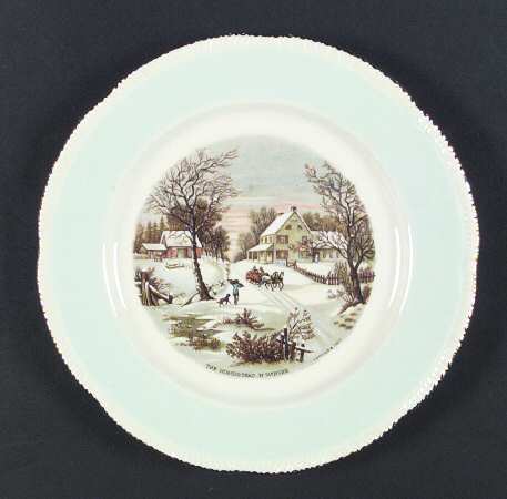 Currier &amp; Ives by Homer Laughlin 