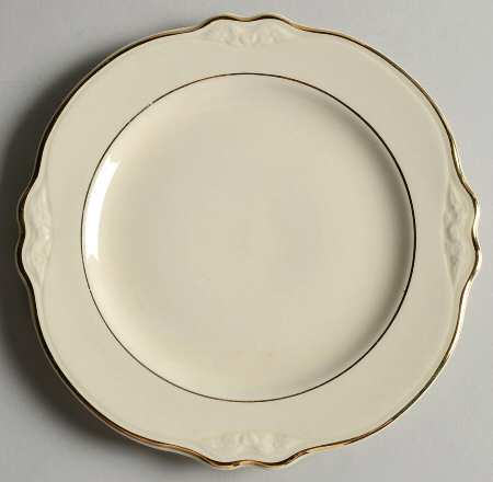 Double Gold Band Bread & Butter Plate